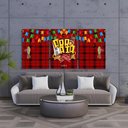Ver imagem 3 de Kit 3 Quadro Decorativo Festa Junina Família São João Est4 40x28