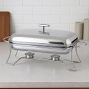 Ver imagem 4 de Rechaud Retangular 3l Vidro com Inox Mimo Style