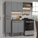 Ver imagem 1 de Armário de Cozinha Compacta 156 Cm Emilly Madesa 01