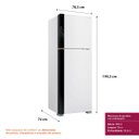 Ver imagem 5 de Geladeira Brastemp Frost Free Duplex 512L BRM62AB Inverter Branca Bivolt
