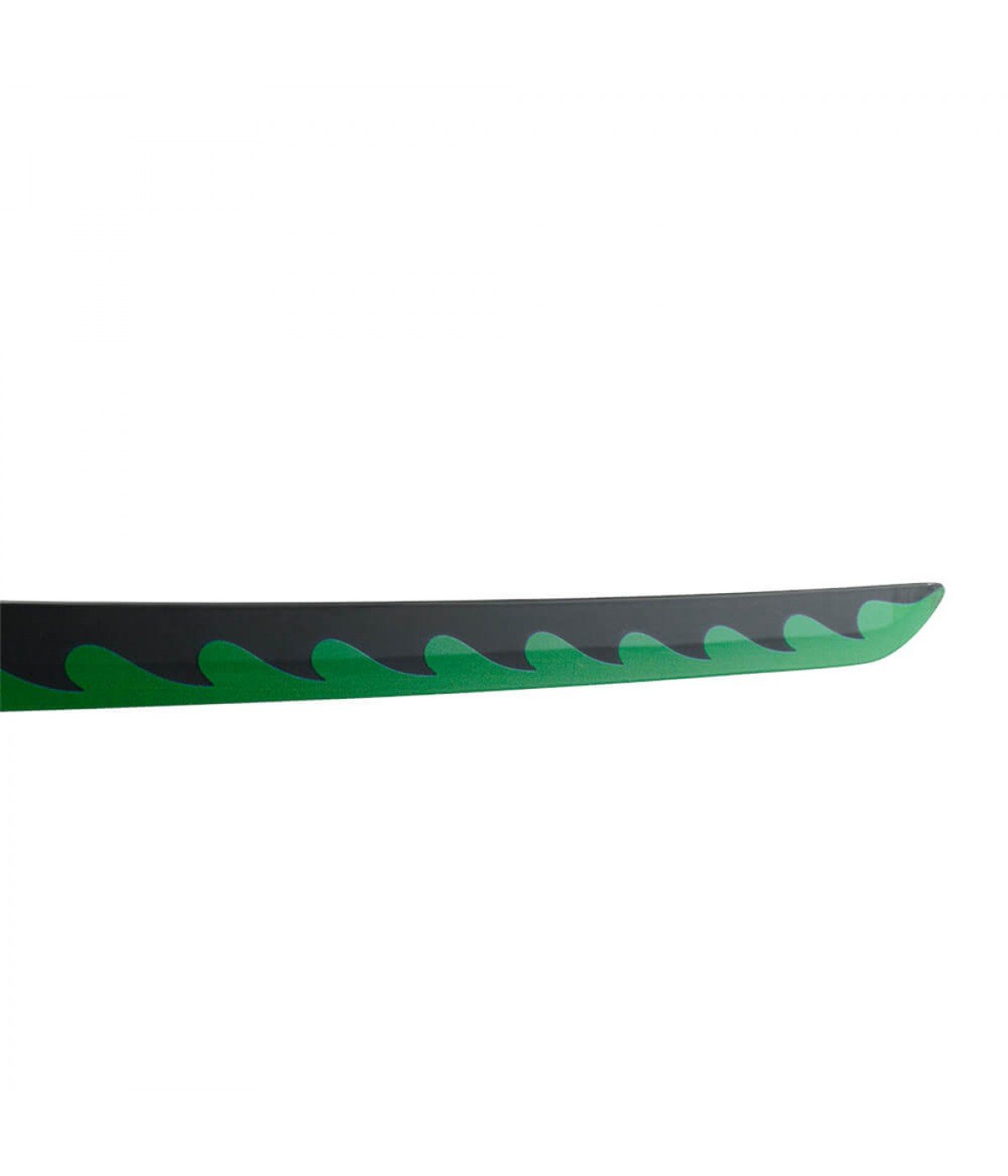 Espada Decorativa Lâmina Verde Guarda Estrela Japonesa Katana 100cm - 4
