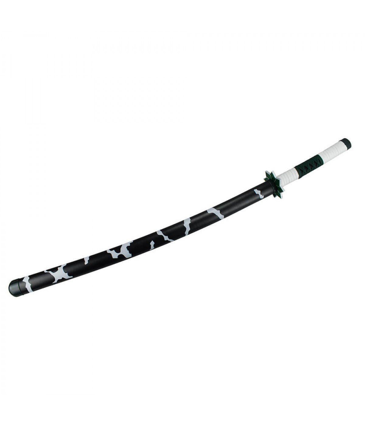 Espada Decorativa Lâmina Verde Guarda Estrela Japonesa Katana 100cm - 2
