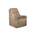 Ver imagem 1 de Poltrona Reclinável p/ Sala MH1216 Slim Two Way Suede Bege - Herval