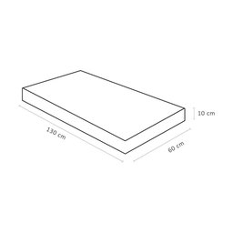 Colchão Berço Ortobom Baby Physical (60x130x10) - Espuma D18, Antialérgico e Antiácaro  - 2
