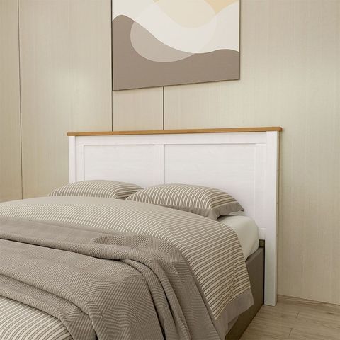 Cabeceira Casal 1,60 Topázio 9116bf Branco Freijó Finestra