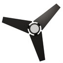 Ver imagem 4 de Ventilador de Teto Natuvent Callis Led 3 Pás Madeira Preto 4000k Branco Neutro, Luz Neutra 220v