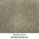 Ver imagem 6 de Kit 2 Cadeiras Rubi 8981 Madeira Maciça Taeda Estofada em Linho Marrom Milani Movelaria