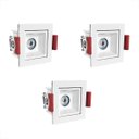 Ver imagem 1 de 3 Spot Mini LED Embutir Downlight Recuado Sala 3000k BET55