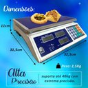 Ver imagem 2 de Balança Cozinha Digital 40kg Alta Precisão Bivolt