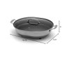 Cuisinart Skillet Elétrico Oval 1500w 18" Inox Antiaderente - 3