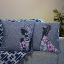 Ver imagem 5 de Kit com 2 Capas para Almofadas Decorativas Africana