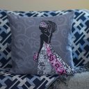 Ver imagem 4 de Kit com 2 Capas para Almofadas Decorativas Africana