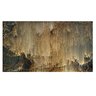 Quadro Abstrato Dourado e Preto Luxo - Tela Única - 90 x 60 cm - Branca - 2