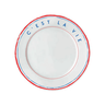 Prato Raso de Porcelana C'est La Vie - Casa Toco - 1