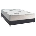 Ver imagem 1 de Cama Box Casal: Colchão Ortopédico Inovaflex Comfort Premium+base Crc Corano Gray (138x188)