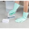 Escova para Lavar Piso Roupa Calçado Flow Bege ou Escovão Cerdas Resistentes Anatômico - 6