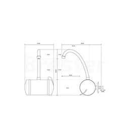 Torneira Elétrica Hydralar Hydra Parede 4t 5500w Água Quente:127v 5500w - 3