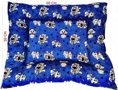 Caminha Colchonete para Cachorros 60 X 50 Cm Premium Azul - 10