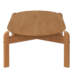 Mesa de Centro Oval para Sala de Estar e Escritório Decoração Oblonga Lizz Casa D - 5 Mesa de Centro Oval para Sala de Estar e Escritório Decoração Oblonga Lizz Casa D - 5