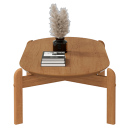 Mesa de Centro Oval para Sala de Estar e Escritório Decoração Oblonga Lizz Casa D - 3 Mesa de Centro Oval para Sala de Estar e Escritório Decoração Oblonga Lizz Casa D - 3