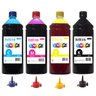 Kit 2 Litros Refill Ink Compatível Impressoras Epson CMYK - 1