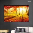 Ver imagem 2 de Quadro Decorativo - Outono Arvores e Folhas no Parque Flnt019 - Tela Canvas - 80x60cm