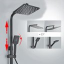 Ver imagem 3 de Chuveiro/ducha Moderno Preto Misturador Água Quente/fria