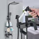 Ver imagem 1 de Chuveiro/ducha Moderno Preto Misturador Água Quente/fria