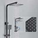 Ver imagem 4 de Chuveiro/ducha Moderno Preto Misturador Água Quente/fria