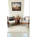 Ver imagem 1 de Tapete para Sala/Quarto de Algodão 1,00 x 1,50 - Cor Cru Alto