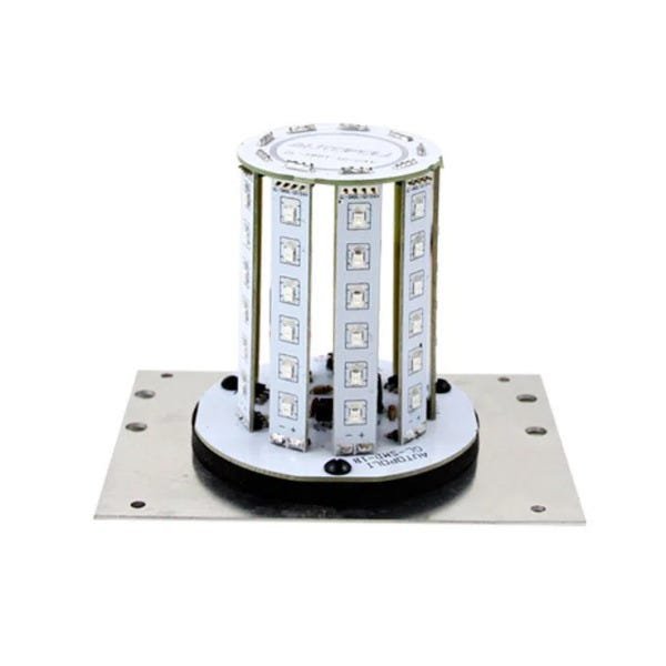 Sinalizador LED 12/24V 54 LEDs Sem Cúpula - Autopoli Verde - 1