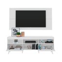 Ver imagem 2 de Rack com Painel Tv até 65" com Espelho Pés Retrô Multimóveis