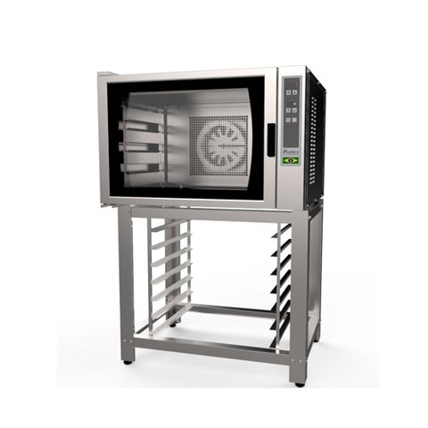 Forno Elétrico de Convecção 4 Assadeiras 220v Mono com Base - Prática -