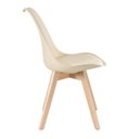 Ver imagem 3 de Kit 4 Cadeiras Leda - Nude