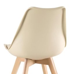 Kit 4 Cadeiras Leda - Nude - 6