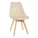 Ver imagem 2 de Kit 4 Cadeiras Leda - Nude