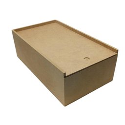 Embalagem Madeira Mdf - 31cm X 18cm - 2