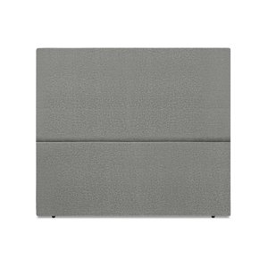 Cabeceira Estofada Casal Luna 140cm Linho Cinza Escuro