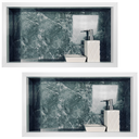Ver imagem 2 de Nicho Porcelanato Cinza Alicante Polido 02 Unidades 60x32cm