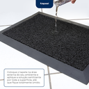 Ver imagem 4 de Tapete para Entrada Sanitizante Preto 38cm x 58cm - Kapazi