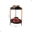 Ver imagem 3 de Conjunto de Mesa Aurum para Sala de Estar para Sala