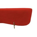 Ver imagem 5 de Puff Decorativo Orgânico Alana Couro Vermelho