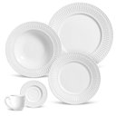 Ver imagem 1 de Aparelho de Jantar 20 Peças Roma Branco