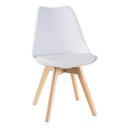 Ver imagem 3 de Kit 4 Cadeiras Leda - Branco