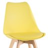 Kit 4 Cadeiras Leda - Amarelo - 5