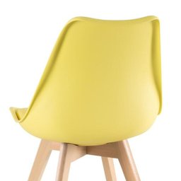 Kit 4 Cadeiras Leda - Amarelo - 6
