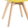 Kit 4 Cadeiras Leda - Amarelo - 7
