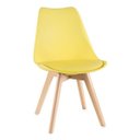 Ver imagem 2 de Kit 4 Cadeiras Leda - Amarelo