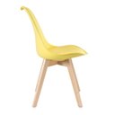 Ver imagem 3 de Kit 4 Cadeiras Leda - Amarelo