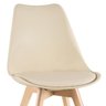 Kit 6 Cadeiras Leda - Nude - 5